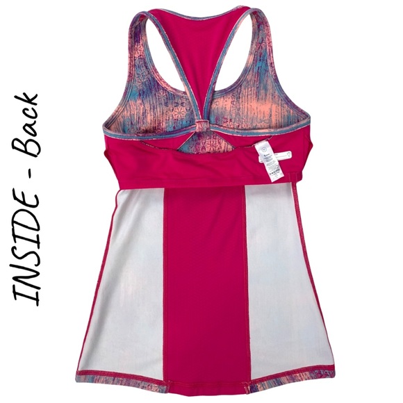 Ivivva Girls Racer Back Shelf Bra Tank Top Size 10 - Picture 6 of 13